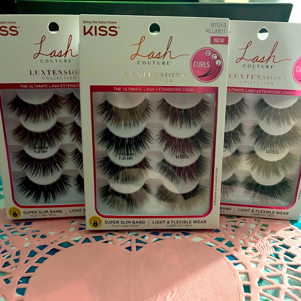 Kiss lashes 4 sets